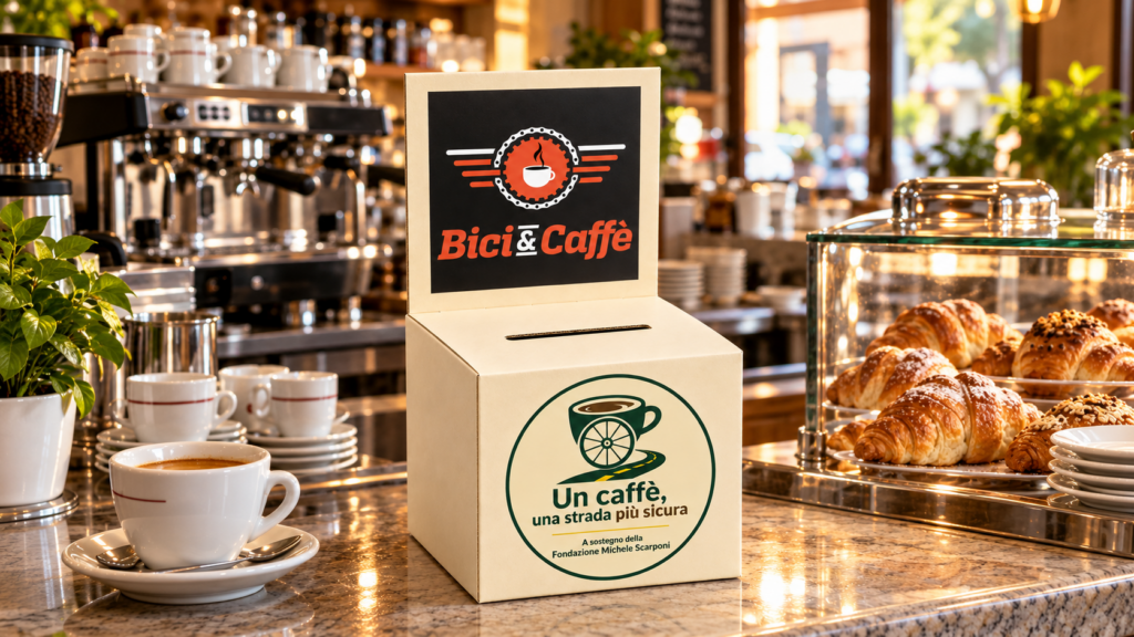 Un caffè, una strada più sicura.